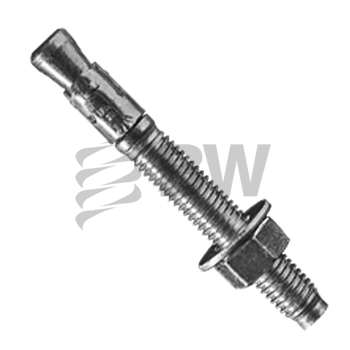 Lot De 25 Chevilles à Expansion Pour Béton - 1/2"-13 X 5-1/2" - Zinguées - Pour Fixations Lourdes (Redding)